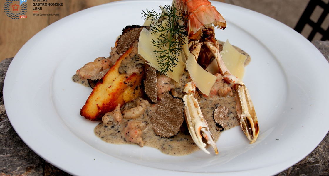 Rimski njok sa škampima i tartufima